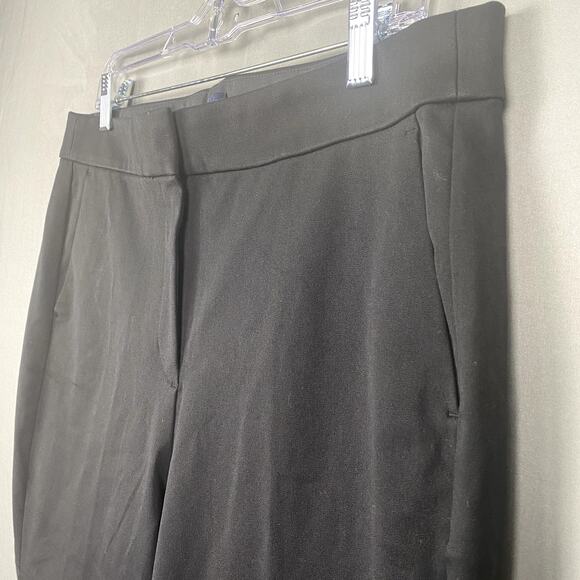 J.Crew. Pants Women 12 Black Trousers Classic Career Work Office Kelsey NWT - Picture 5 of 10
